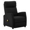 vidaXL Fotoliu de masaj electric, negru, piele ecologică