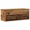 vidaXL Cutie de depozitare Lemn Vechi 90 x 35 x 35 cm Lemn compozit