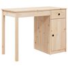 vidaXL Birou, 100x50x75 cm, lemn masiv de pin
