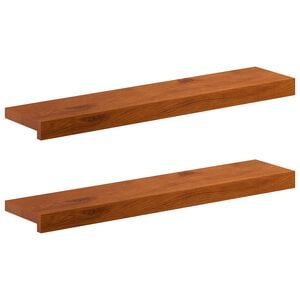 vidaXL Pervazuri 2 buc. Maro 70 x 15 x 2 cm Lemn de stejar masiv