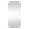 vidaXL Oglindă de perete cu lumini LED 30x60 cm sticlă dreptunghiular