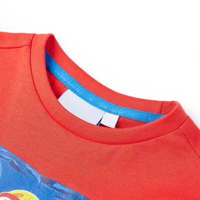Tricou pentru copii cu mâneci scurte, roșu, 92