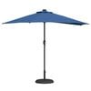 vidaXL Parasol de Grădină Albastru azur 294 x 150 x 224 cm
