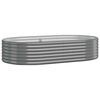 vidaXL Strat &icirc;nălțat grădină 175x100x36 cm oțel galvanizat