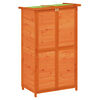 vidaXL Șopron scule de grădină maro 83x57x140 cm lemn masiv de pin