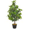 vidaXL Plantă artificială dafin cu ghiveci, verde, 90 cm
