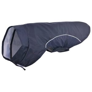 vidaXL Pelernă de ploaie pentru c&acirc;ini cu benzi reflectorizante XXS