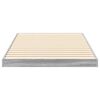 vidaXL Cadru de pat de podea Gri Sonoma 76,5 x 200 cm Lemn compozit