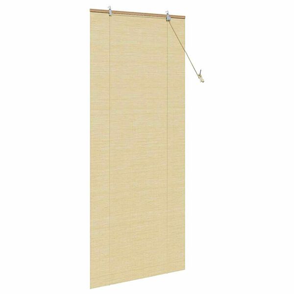 vidaXL Rulou textil cu perdele Manual Natură 80 x 220 cm Bambus