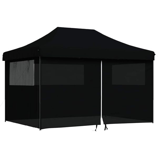 vidaXL Cort pentru Petreceri Negru 279 x 410 x 315 cm Material Oxford
