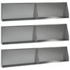 vidaXL Zid de sprijin 6 buc. 100 x 12 x 40 cm Oțel Galvanizat Argintiu