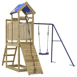 vidaXL Set de joacă pentru exterior, lemn de pin impregnat