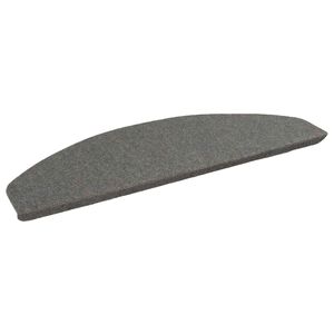 vidaXL Mochete autocolante pentru scară 15 pcs Gri 80 x 28 x 3,5 cm