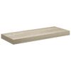 vidaXL Rafturi de perete suspendate, 2 buc., stejar 60x23,5x3,8 cm MDF