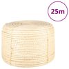 vidaXL Fr&acirc;nghie, 25 m, sisal 100%, 12 mm