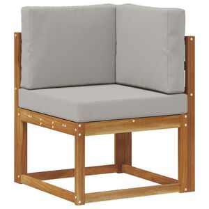 vidaXL Sofa Colțar pentru Exterior Lemn Solid de Acacia