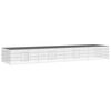 vidaXL Cușcă pentru iepuri, 4 panouri, 325x109x54 cm, fier galvanizat