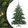 vidaXL Brad de Crăciun artificial cu ramuri articulare Verde 150 cm