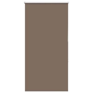 vidaXL Jaluzea cu role opace cafea 75x130 cm lățime țesătură 70,7 cm