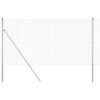 vidaXL St&acirc;lp de gard. Argintiu 50 x 1,2 m (plas&atilde; de 12 x 12 mm) Oțel