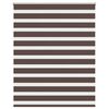 vidaXL Jaluzea Zebră 140,9x175 cm Lățime material 136,7 cm, culoare cafea