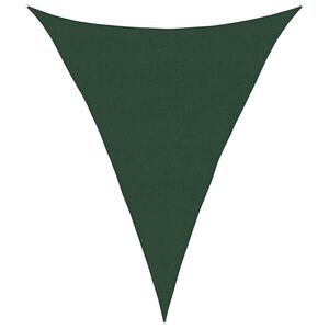 vidaXL P&acirc;nză parasolar, verde deschis, 5x7x7 m, HDPE, 160 g/m&sup2;