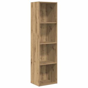 vidaXL Bibliotecă, stejar artizanal, 40x30x152 cm, lemn prelucrat