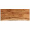 vidaXL Blat masă 110x40x3,8 cm dreptunghiular lemn acacia margine vie