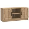 vidaXL Cabinet TV Stejar Artizanal 102 x 34,5 x 47 cm Lemn prelucrat