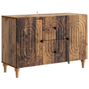 vidaXL Cabinet TV Lemn vechi 89 x 34,5 x 60 cm Lemn prelucrat