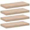 vidaXL Rafturi plutitoare, 4 buc., 50x23,5x4 cm, lemn prelucrat