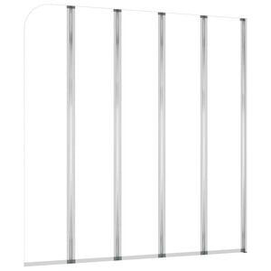 vidaXL Cabină de baie, 120 x 140 cm, sticlă securizată, transparent