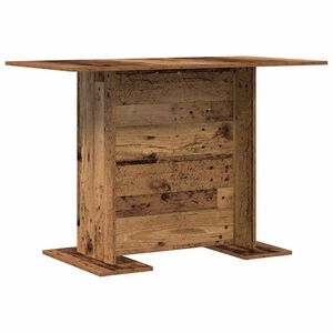 vidaXL Masă de dining Lemn vechi 110 x 60 x 75 cm Lemn compozit