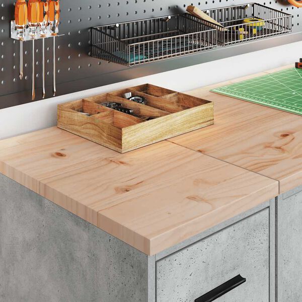 vidaXL Dulapuri de garaj 2 buc Lemn prelucrat gri beton