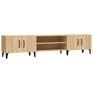 vidaXL Comodă TV din stejar Sonoma 180x31,5x40 cm, lemn stratificat
