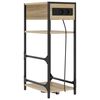 vidaXL Dulap de noapte Stejar Sonoma 40 x 27 x 76 cm Lemn prelucrat
