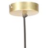 vidaXL Lampă suspendată, 25 W, culoare alamă, rotund, 28,5 cm, E27