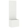 vidaXL Ecran de intimitate pentru grădină Alb 50 x 32 x 150 cm