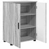 vidaXL Dulap de Baie Gri Sonoma 60 x 35 x 80 cm Lemn compozit & Metal