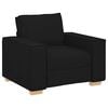 vidaXL Canapea fotoliu negru 100x78x84 cm material textil