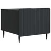 vidaXL Masă de cafea cu sertar Negru 49 x 50 x 42 cm Lemn prelucrat