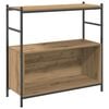 vidaXL Raft pentru cărți 80 x 30 x 78,5 cm Lemn prelucrat
