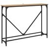 vidaXL Masă de consolă Stejar Artizanal 102 x 23 x 75 cm Lemn compozit