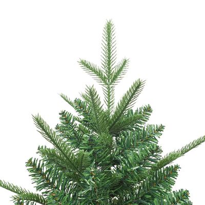 vidaXL Brad de Crăciun artificial, verde, 210 cm, PVC & PE