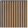 vidaXL Panouri de perete 8 buc. 60,5 x 60 cm natural