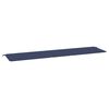 vidaXL Pernă de bancă de grădină bleumarin, 200x50x3 cm, textil oxford