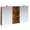 vidaXL Set dulap baie 3 buc. 110 x 10,5 x 60,5 cm Lemn prelucrat