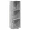 vidaXL Dulap de perete pentru baie Sonoma gri 20 x 16 x 62,5 cm