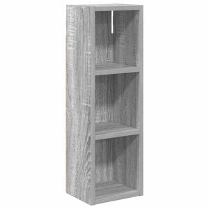 vidaXL Dulap de perete pentru baie Sonoma gri 20 x 16 x 62,5 cm