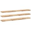 vidaXL Raft plutitor 3 buc. 120x20x4 cm, lemn masiv de acacia netratat